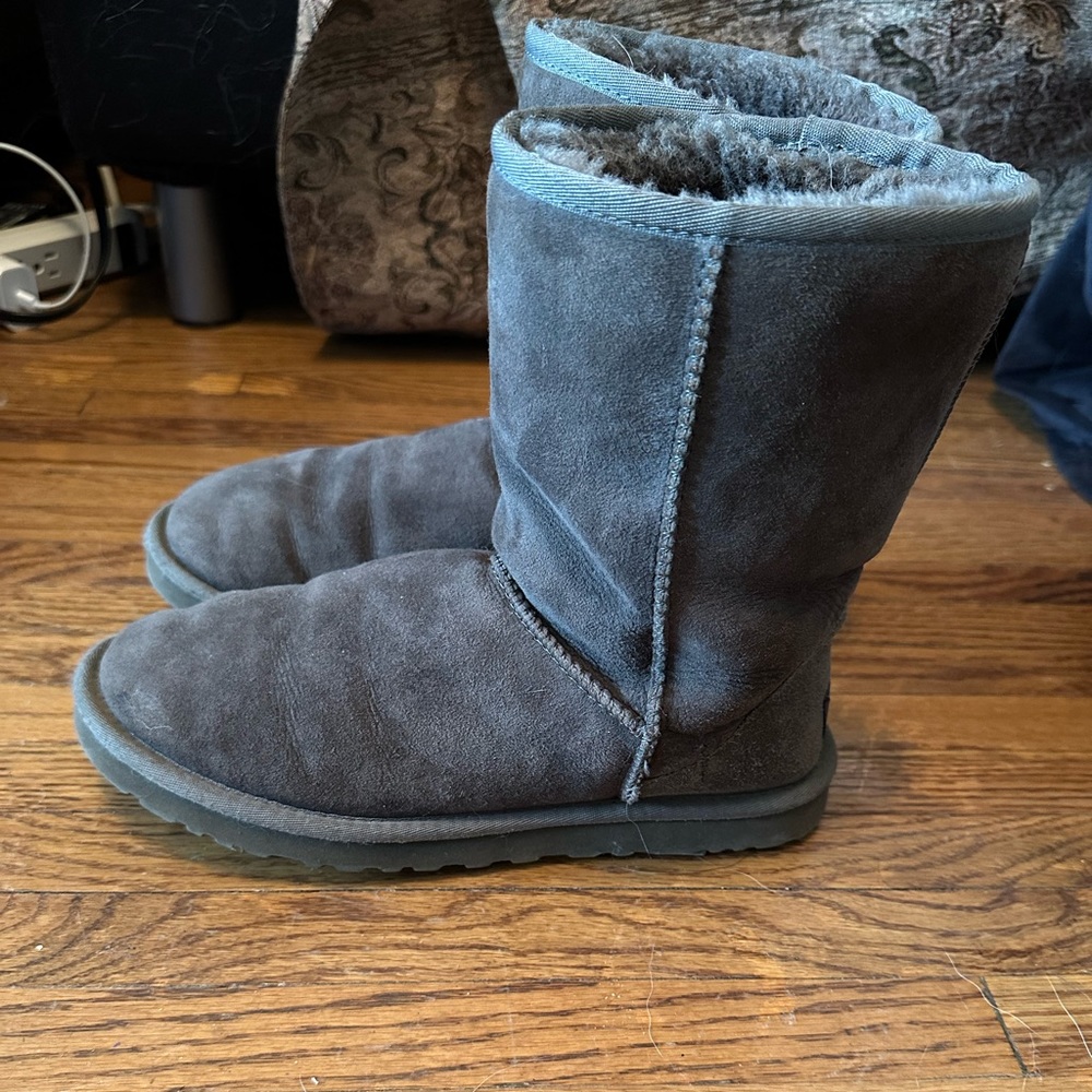 Gray Classic Ugg Boots - image 4
